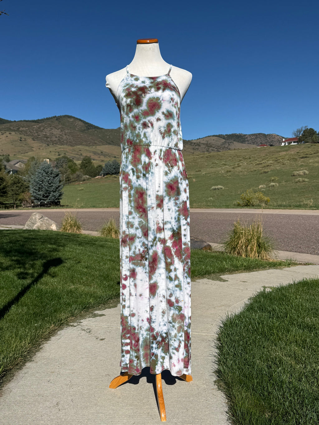 Rayon Maxi Dress X-Large