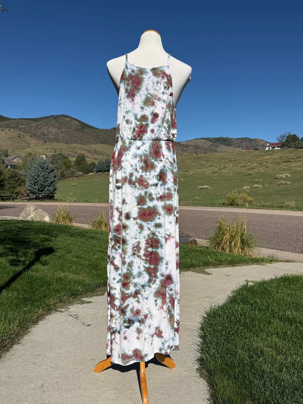 Rayon Maxi Dress X-Large