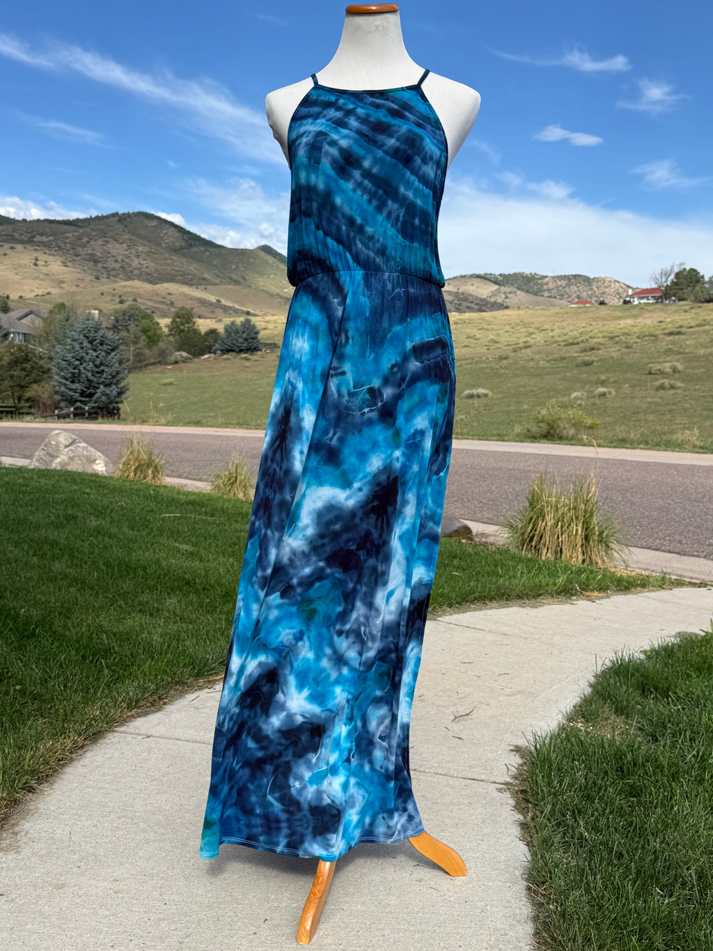 Rayon Maxi Dress X-Large