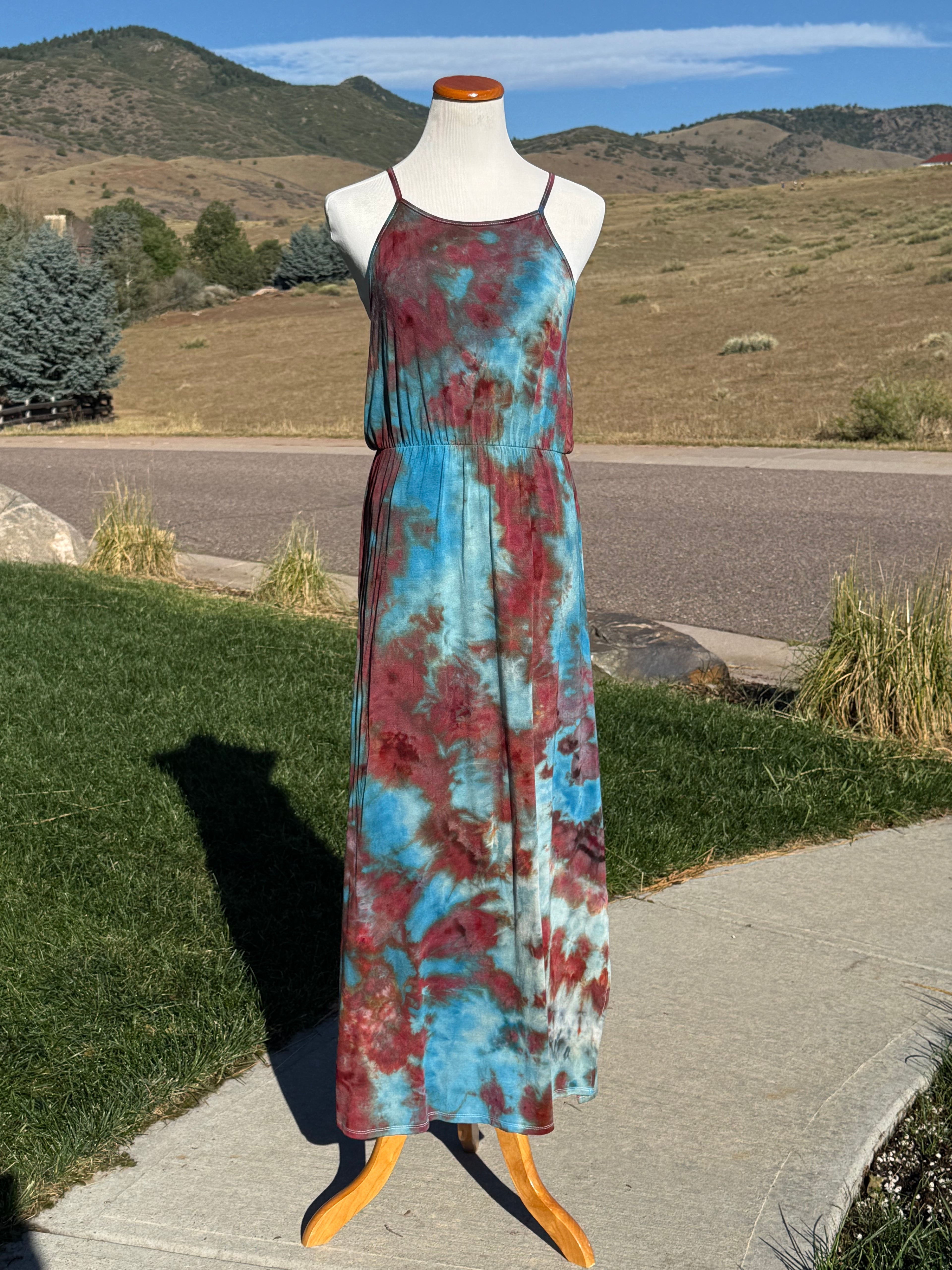 Rayon Maxi Dress X-Large