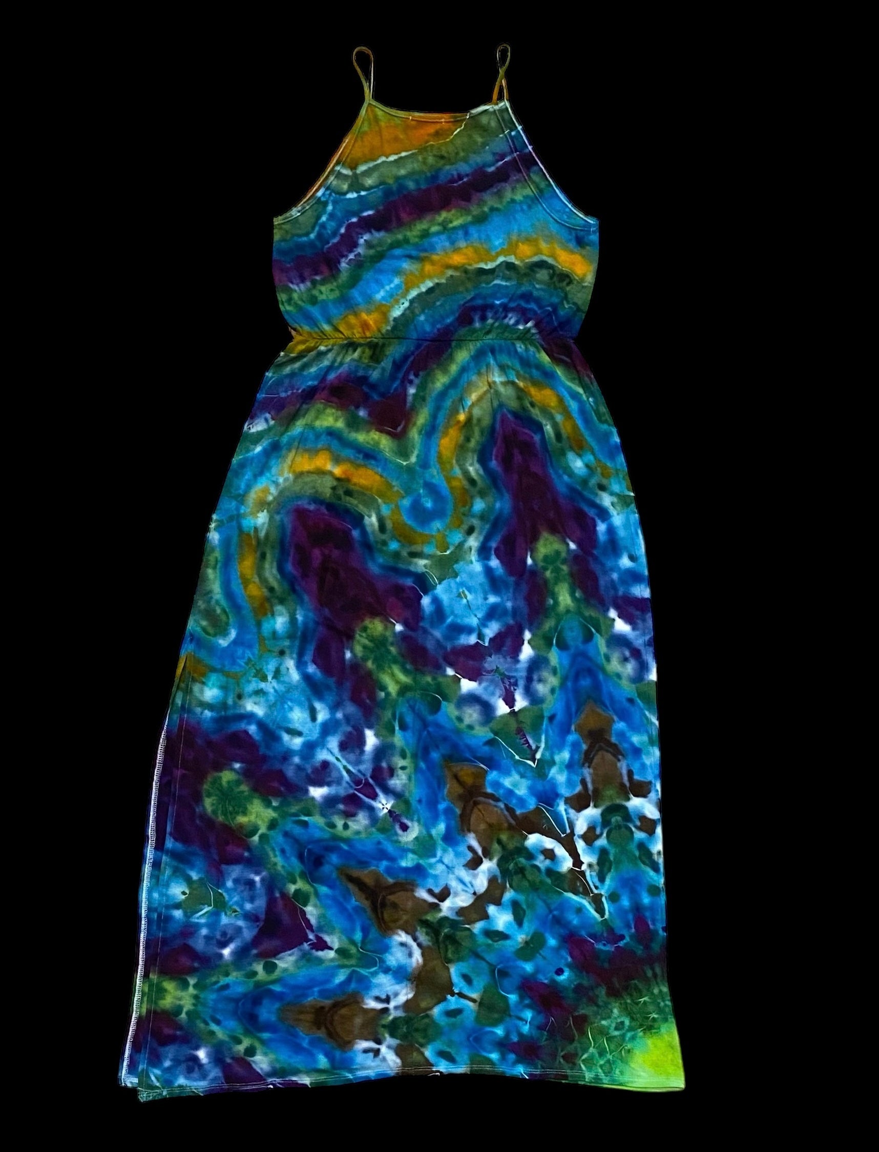 Rayon Maxi Dress Large