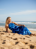 Rayon Maxi Dress Large